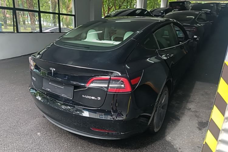Used Tesla Model 3 2022 Rear-Wheel-Drive Version Rear Right 45 Deg