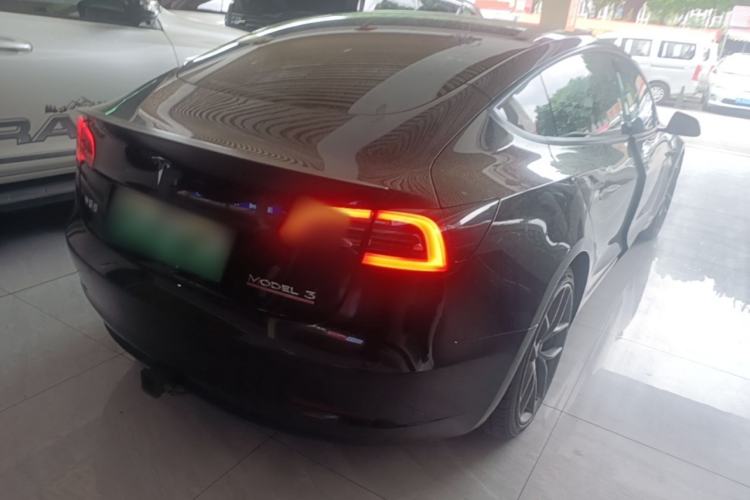 Used Tesla Model 3 2022 Performance High-Performance All-Wheel-Drive Version Rear Right 45 Deg