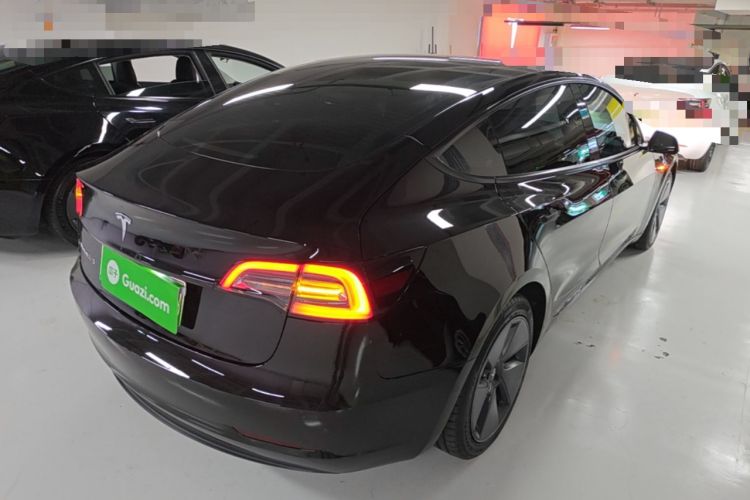 Used Tesla Model 3 2022 Rear-Wheel-Drive Version Rear Right 45 Deg
