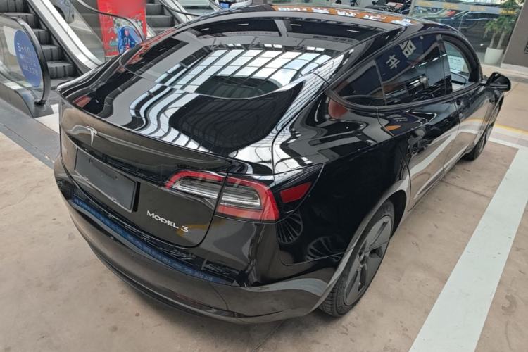 Used Tesla Model 3 2022 Rear-Wheel-Drive Version Rear Right 45 Deg