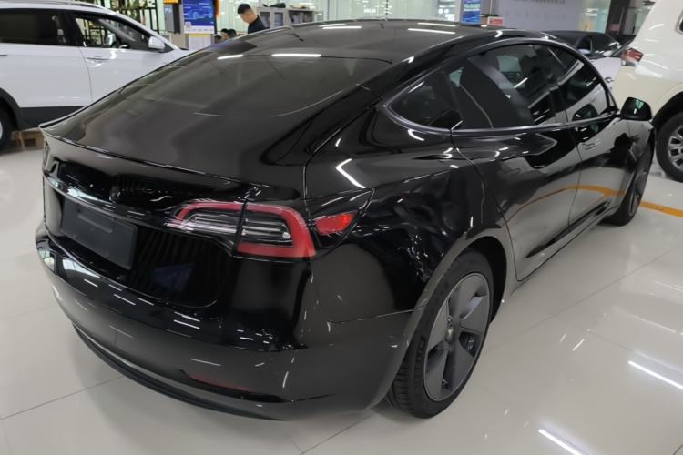Used Tesla Model 3 2022 Rear-Wheel-Drive Version Rear Right 45 Deg