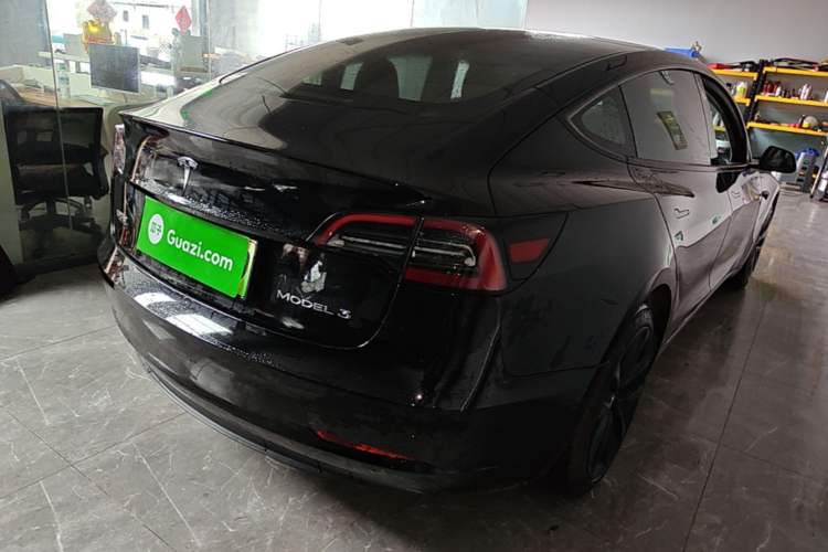 Used Tesla Model 3 2022 Rear-Wheel-Drive Version Rear Right 45 Deg