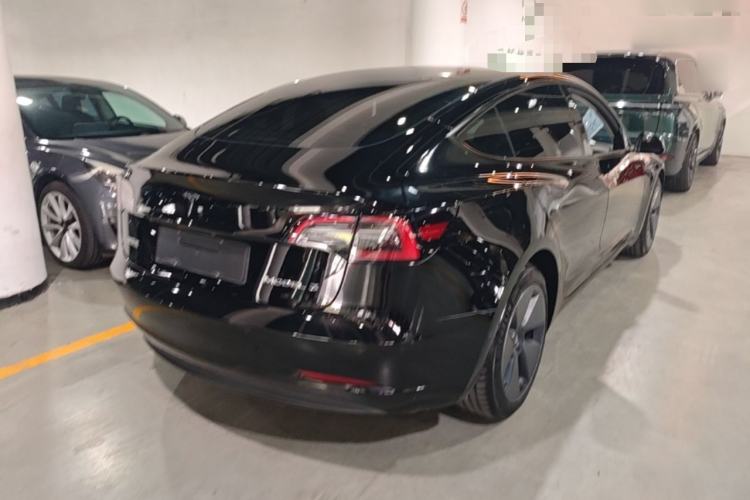 Used Tesla Model 3 2022 Rear-Wheel-Drive Version Rear Right 45 Deg