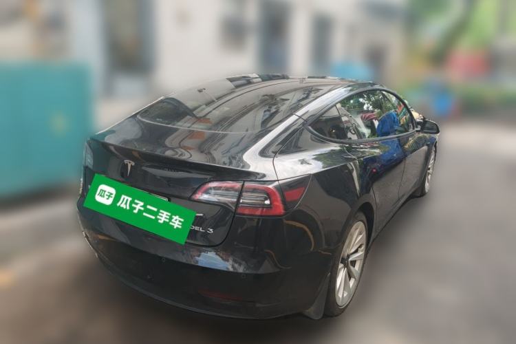 Used Tesla Model 3 2022 Rear-Wheel-Drive Version Rear Right 45 Deg