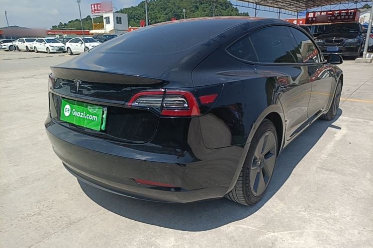 Used Tesla Model 3 2022 Rear-Wheel-Drive Version Rear Right 45 Deg