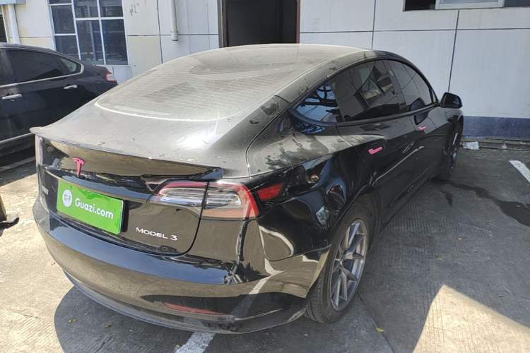 Used Tesla Model 3 2022 Rear-Wheel-Drive Version Rear Right 45 Deg