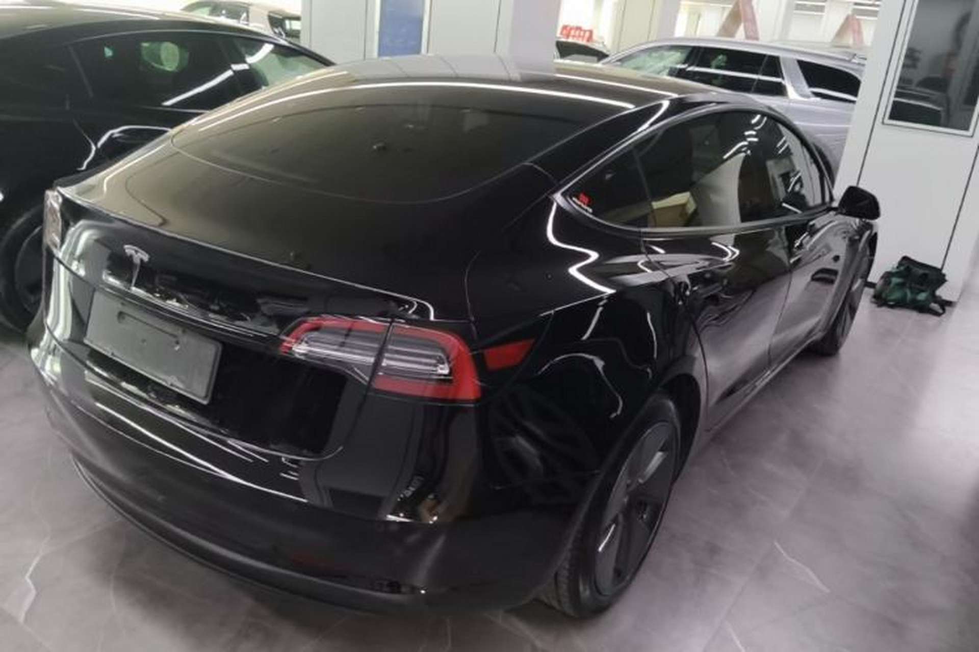 Used Tesla Model 3 2022 Rear-Wheel-Drive Version Rear Right 45 Deg