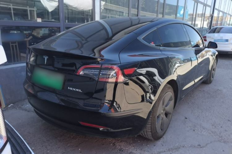 Used Tesla Model 3 2022 Rear-Wheel-Drive Version Rear Right 45 Deg