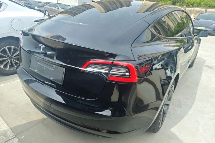 Used Tesla Model 3 2022 Rear-Wheel-Drive Version Rear Right 45 Deg