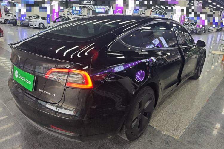 Used Tesla Model 3 2022 Rear-Wheel-Drive Version Rear Right 45 Deg
