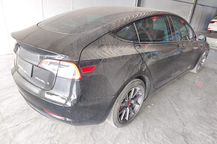 Used Tesla Model 3 2022 Rear-Wheel-Drive Version Rear Right 45 Deg