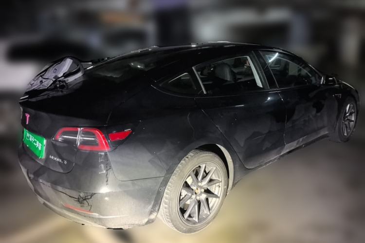 Used Tesla Model 3 2022 Rear-Wheel-Drive Version Rear Right 45 Deg