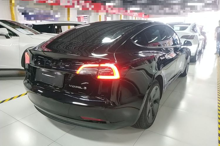 Used Tesla Model 3 2022 Rear-Wheel-Drive Version Rear Right 45 Deg