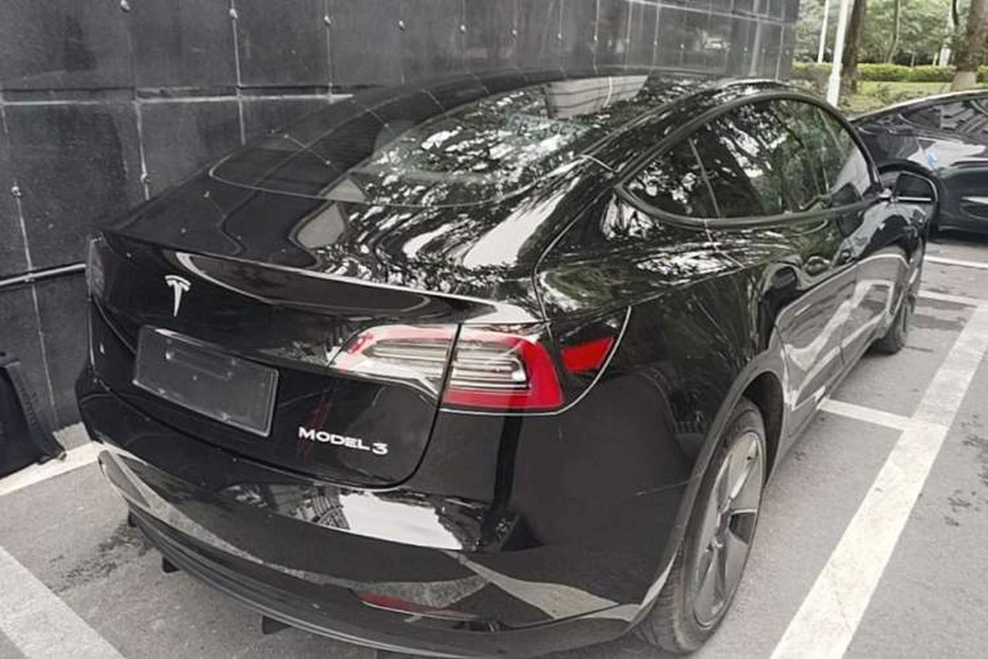 Used Tesla Model 3 2022 Rear-Wheel-Drive Version Rear Right 45 Deg