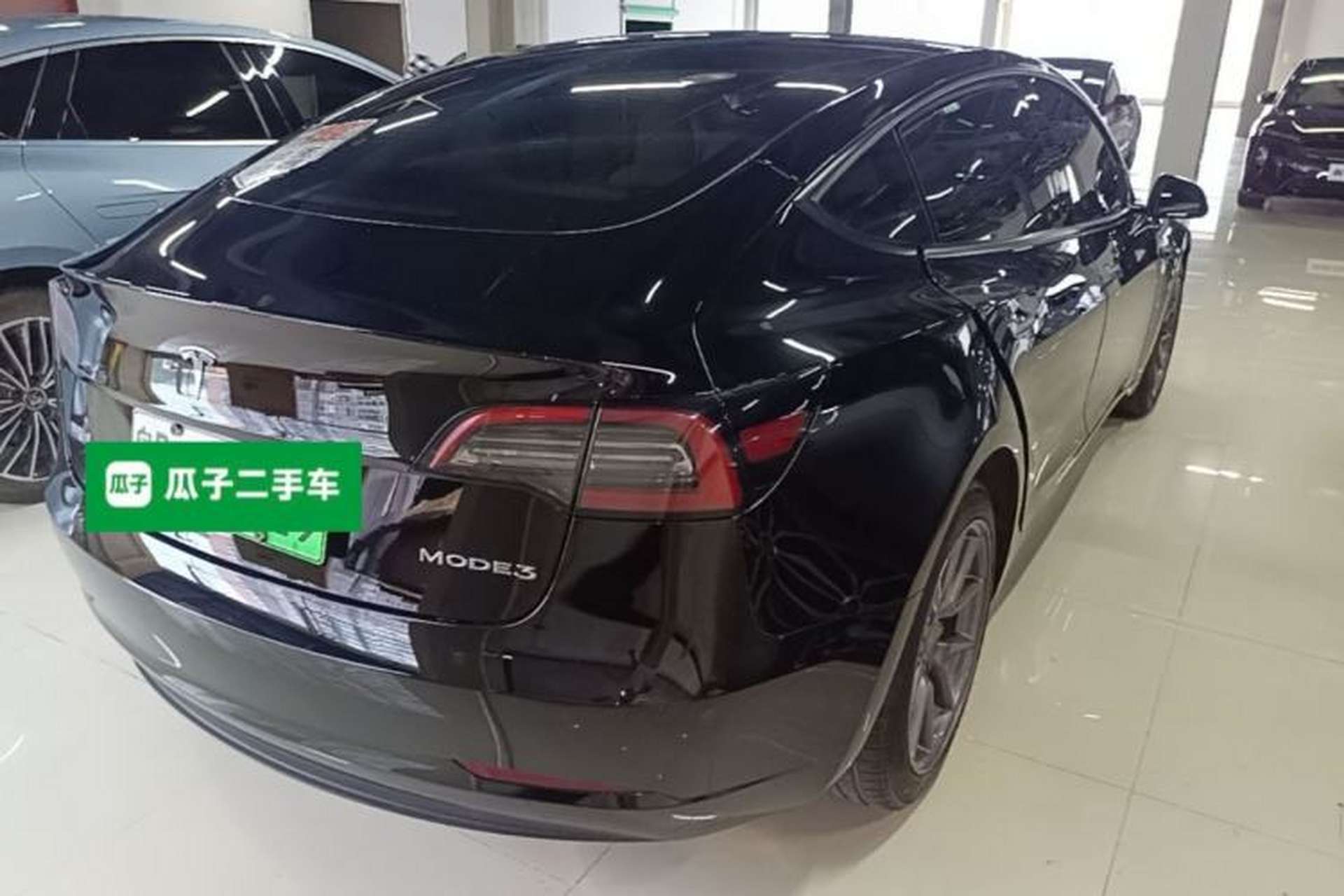 Used Tesla Model 3 2022 Rear-Wheel-Drive Version Rear Right 45 Deg