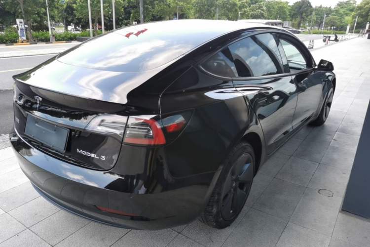 Used Tesla Model 3 2022 Rear-Wheel-Drive Version Rear Right 45 Deg
