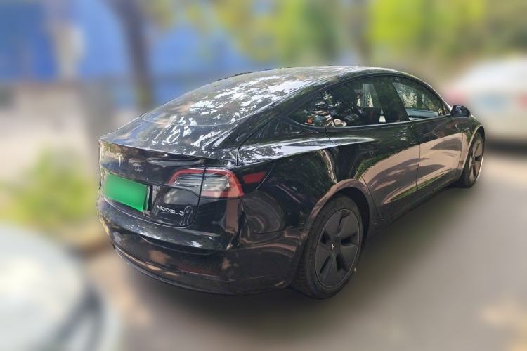 Used Tesla Model 3 2022 Rear-Wheel-Drive Version Rear Right 45 Deg