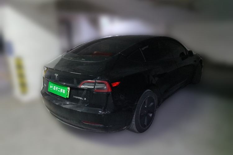 Used Tesla Model 3 2022 Rear-Wheel-Drive Version Rear Right 45 Deg