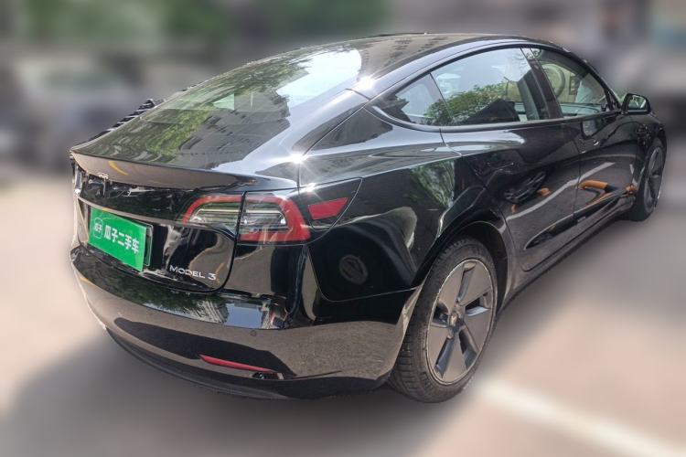 Used Tesla Model 3 2022 Rear-Wheel-Drive Version Rear Right 45 Deg