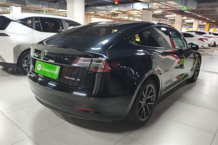 Used Tesla Model 3 2022 Rear-Wheel-Drive Version Rear Right 45 Deg