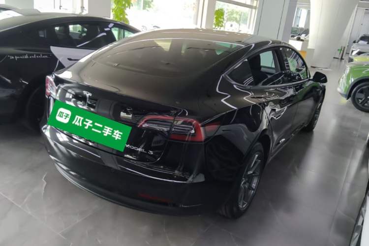 Used Tesla Model 3 2022 Rear-Wheel-Drive Version Rear Right 45 Deg