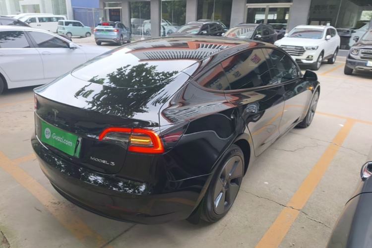 Used Tesla Model 3 2022 Rear-Wheel-Drive Version Rear Right 45 Deg
