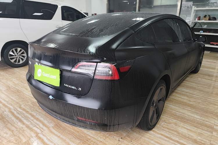 Used Tesla Model 3 2022 Rear-Wheel-Drive Version Rear Right 45 Deg