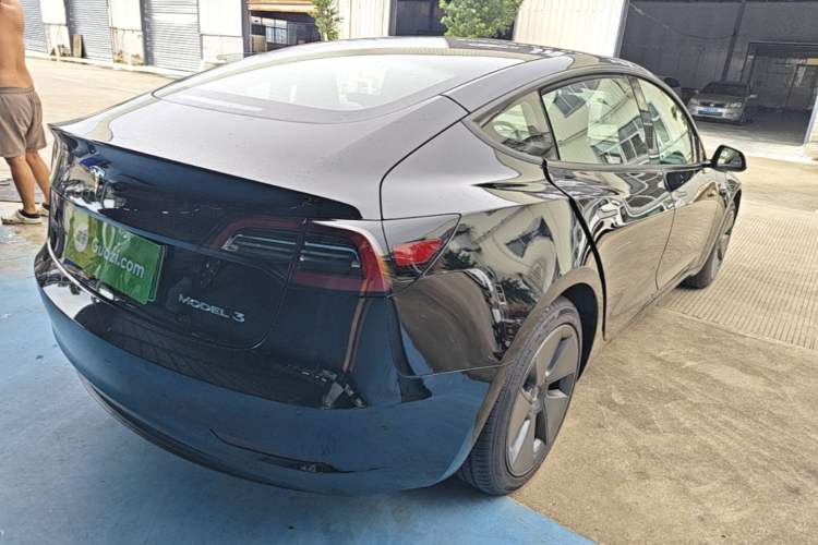 Used Tesla Model 3 2022 Rear-Wheel-Drive Version Rear Right 45 Deg