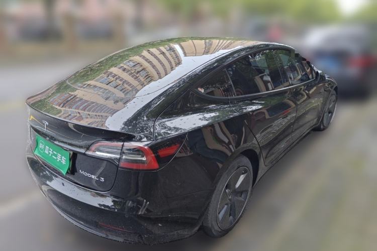 Used Tesla Model 3 2022 Rear-Wheel-Drive Version Rear Right 45 Deg