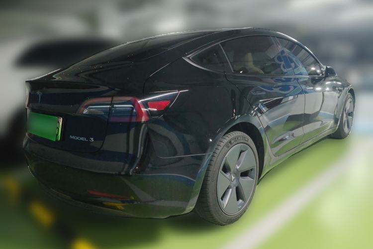 Used Tesla Model 3 2022 Rear-Wheel-Drive Version Rear Right 45 Deg