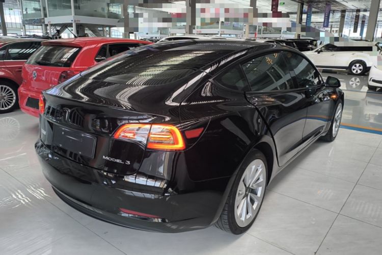 Used Tesla Model 3 2022 Rear-Wheel-Drive Version Rear Right 45 Deg