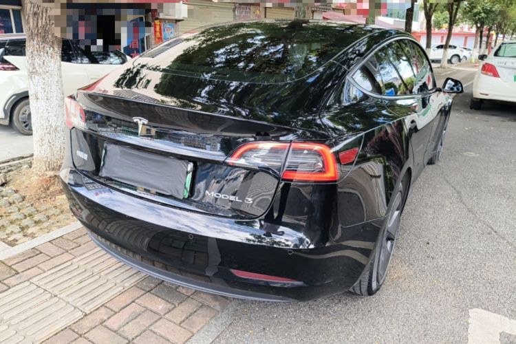 Used Tesla Model 3 2022 Rear-Wheel-Drive Version Rear Right 45 Deg