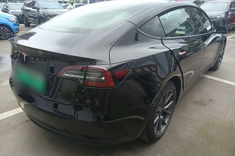 Used Tesla Model 3 2022 Rear-Wheel-Drive Version Rear Right 45 Deg