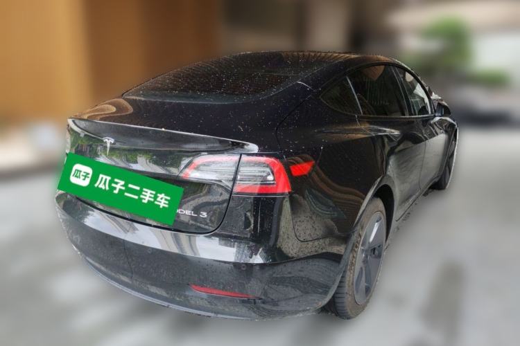 Used Tesla Model 3 2022 Rear-Wheel-Drive Version Rear Right 45 Deg
