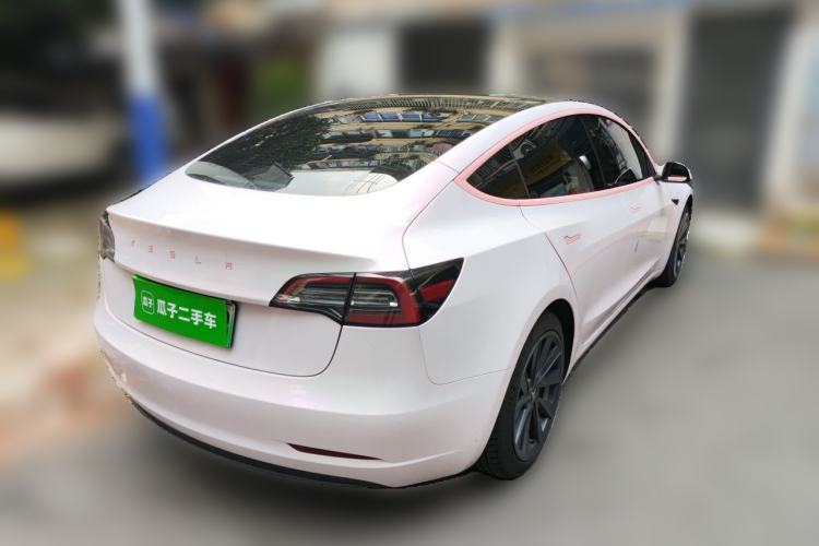 Used Tesla Model 3 2022 Rear-Wheel-Drive Version Rear Right 45 Deg