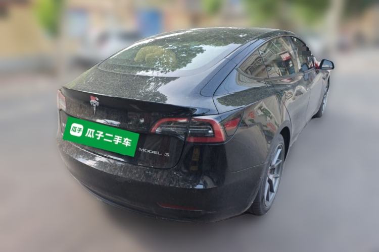 Used Tesla Model 3 2022 Rear-Wheel-Drive Version Rear Right 45 Deg
