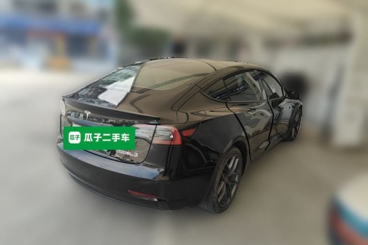 Used Tesla Model 3 2022 Performance High-Performance All-Wheel-Drive Version Rear Right 45 Deg