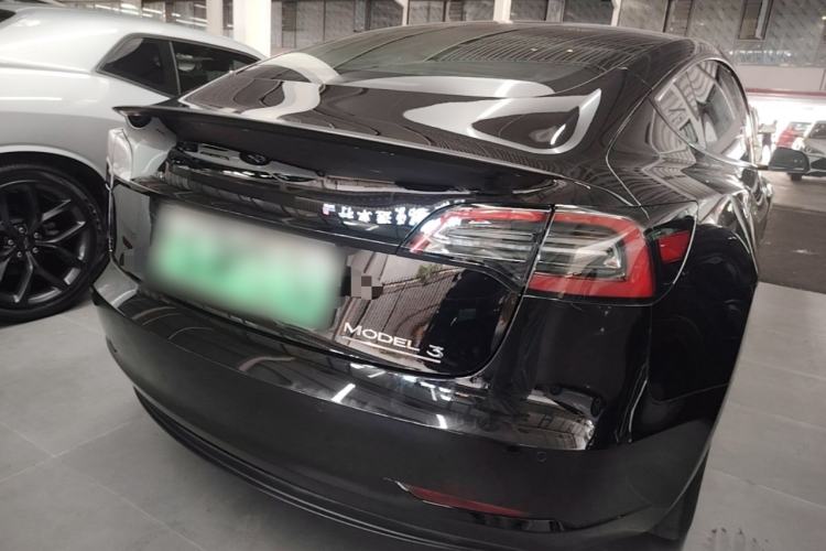 Used Tesla Model 3 2022 Performance High-Performance All-Wheel-Drive Version Rear Right 45 Deg