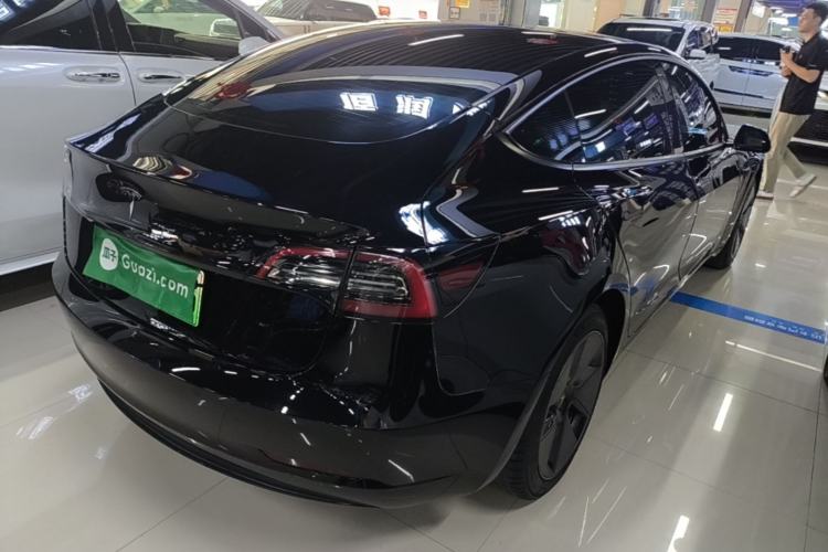 Used Tesla Model 3 2022 Rear-Wheel-Drive Version Rear Right 45 Deg