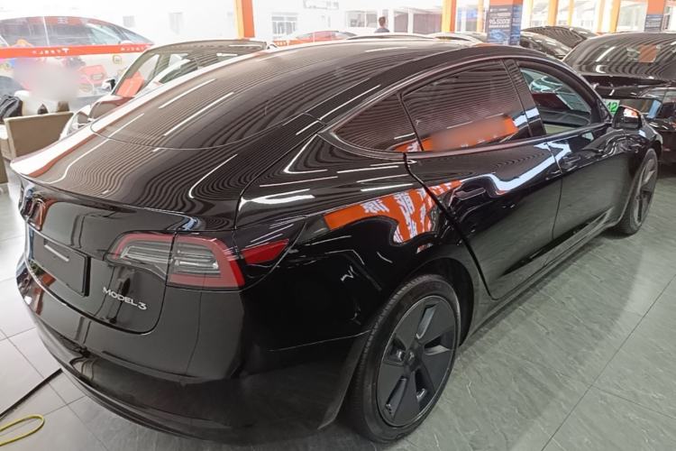 Used Tesla Model 3 2022 Rear-Wheel-Drive Version Rear Right 45 Deg