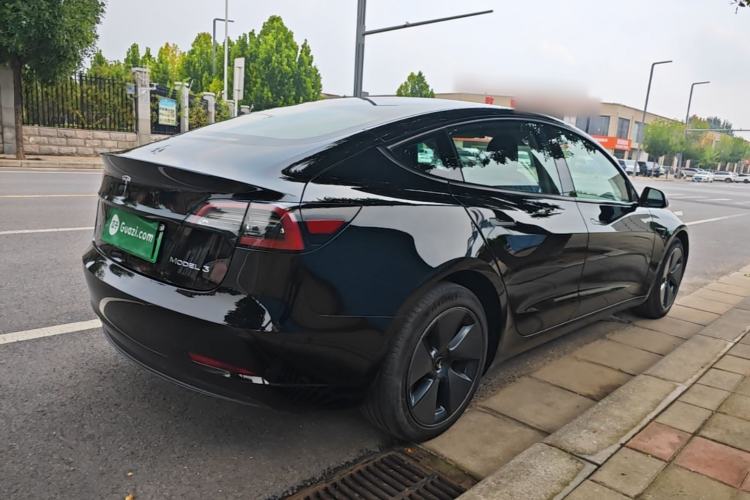 Used Tesla Model 3 2022 Rear-Wheel-Drive Version Rear Right 45 Deg
