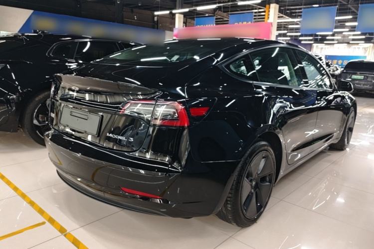 Used Tesla Model 3 2022 Rear-Wheel-Drive Version Rear Right 45 Deg