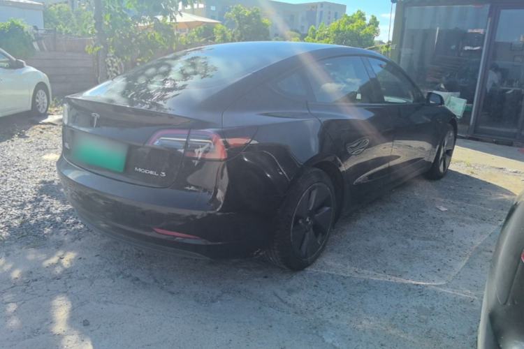 Used Tesla Model 3 2022 Rear-Wheel-Drive Version Rear Right 45 Deg