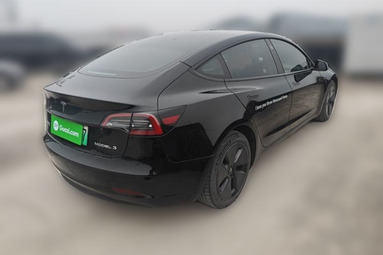 Used Tesla Model 3 2022 Rear-Wheel-Drive Version Rear Right 45 Deg