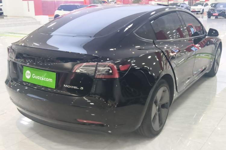 Used Tesla Model 3 2022 Rear-Wheel-Drive Version Rear Right 45 Deg