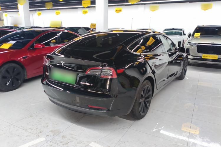 Used Tesla Model 3 2022 Rear-Wheel-Drive Version Rear Right 45 Deg
