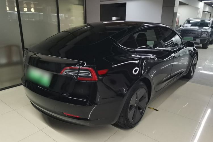 Used Tesla Model 3 2022 Rear-Wheel-Drive Version Rear Right 45 Deg