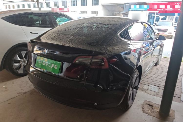 Used Tesla Model 3 2022 Rear-Wheel-Drive Version Rear Right 45 Deg
