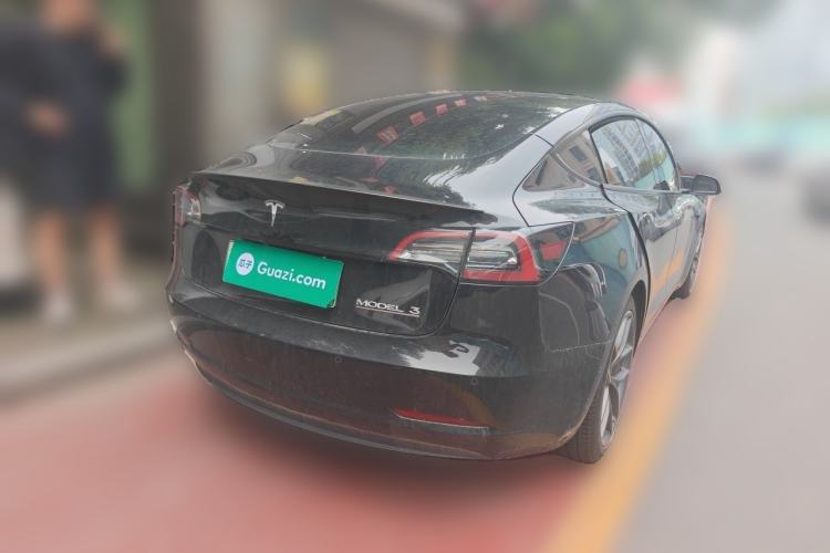 Used Tesla Model 3 2022 Performance High-Performance All-Wheel-Drive Version Rear Right 45 Deg