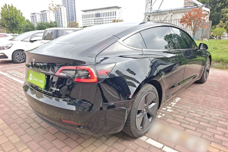 Used Tesla Model 3 2022 Rear-Wheel-Drive Version Rear Right 45 Deg